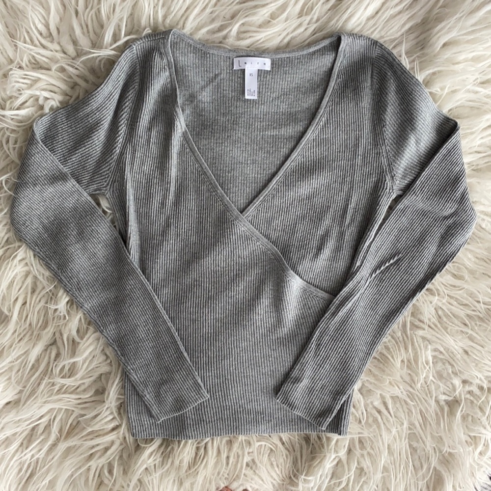Leith Crossover Sweater